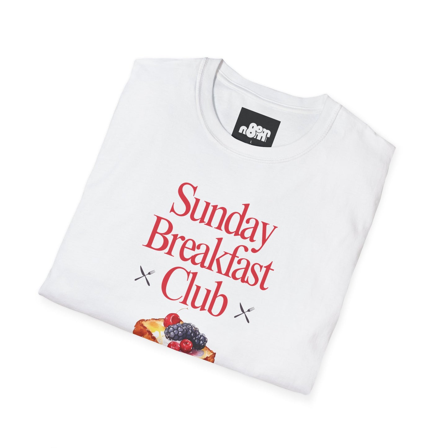 Sunday Breakfast Club T-shirt Unisex Softstyle