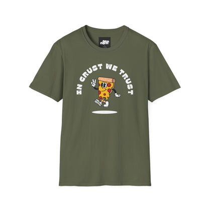 In Crust We Trust Pizza Lover T-shirt
