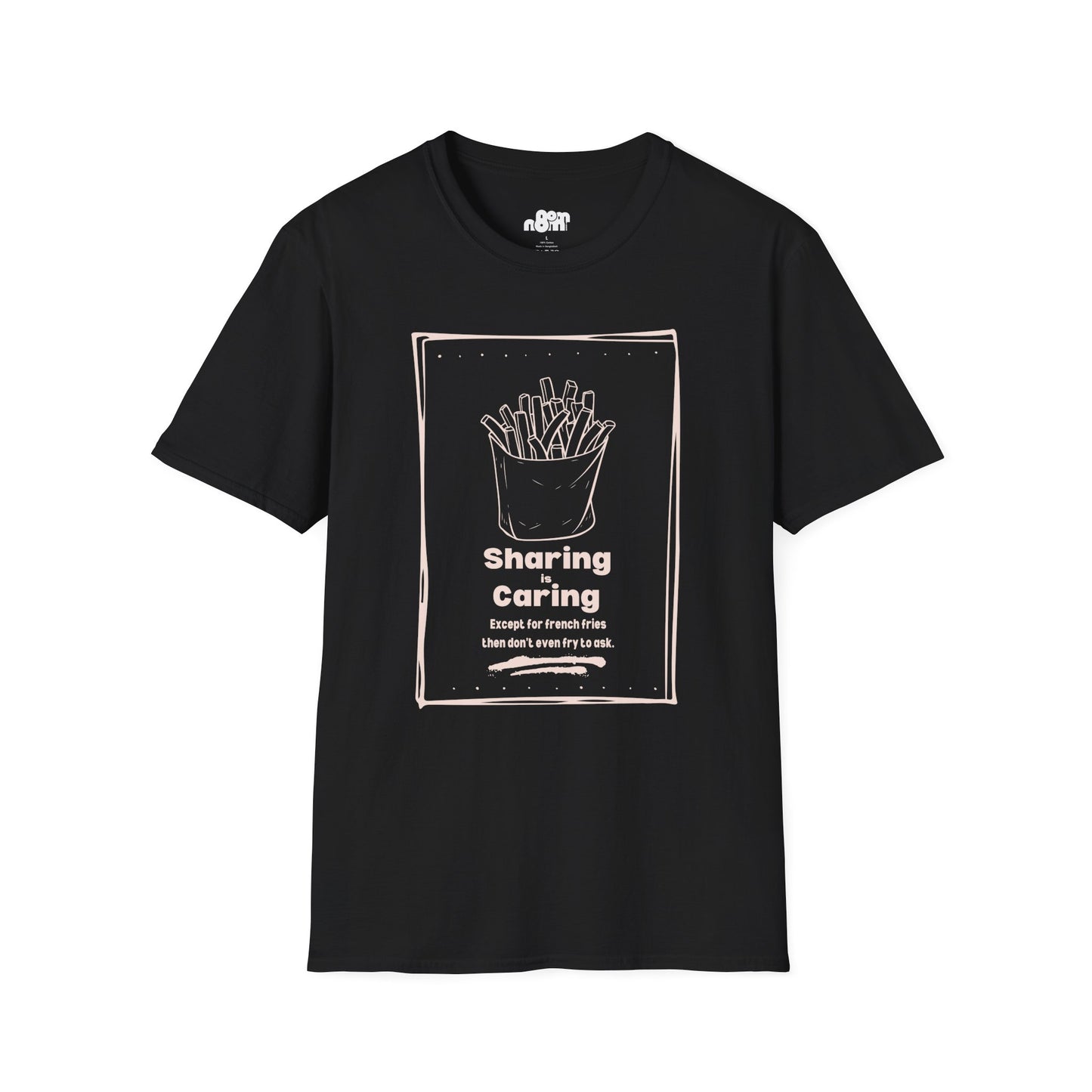 Sharing is Caring French Fry Lover T-shirt