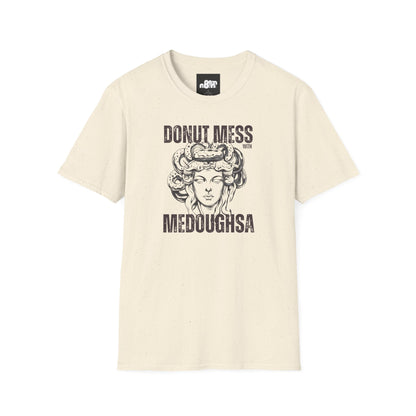 Funny Donut Mess with Medoughsa Softstyle T-shirt