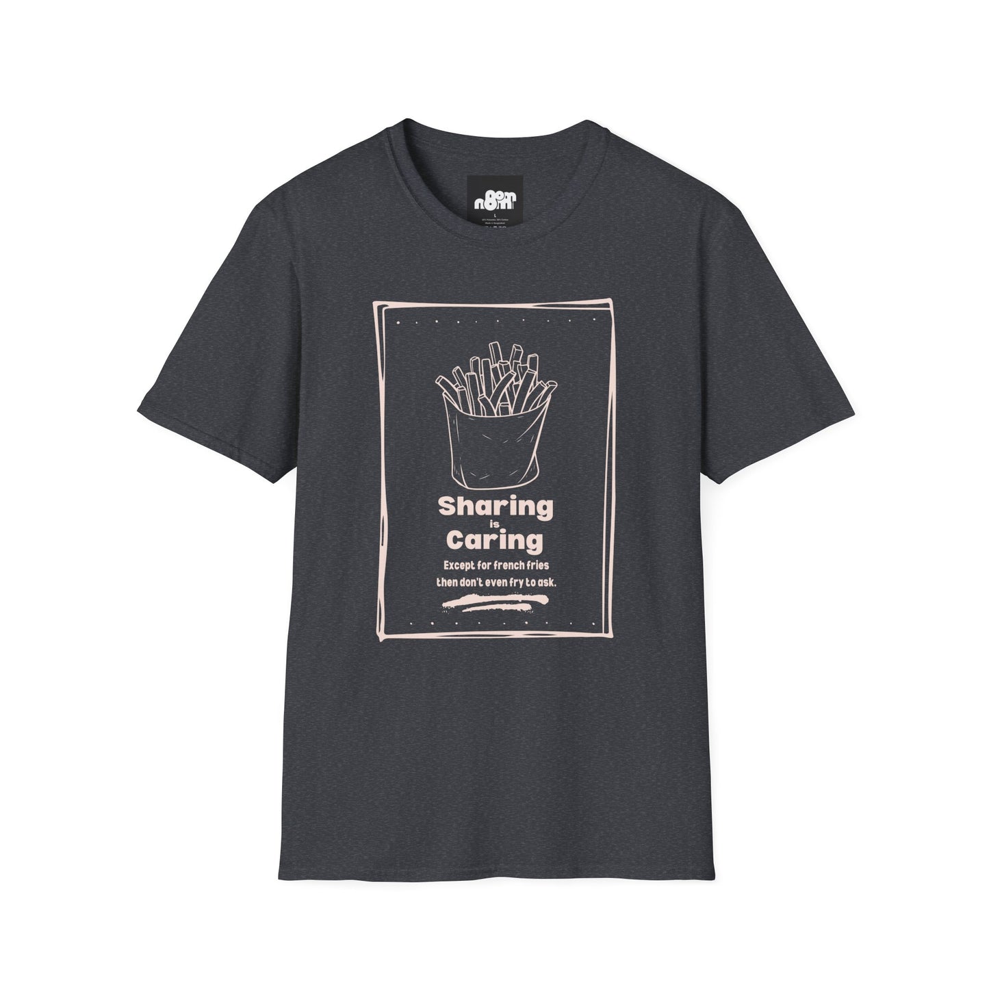 Sharing is Caring French Fry Lover T-shirt
