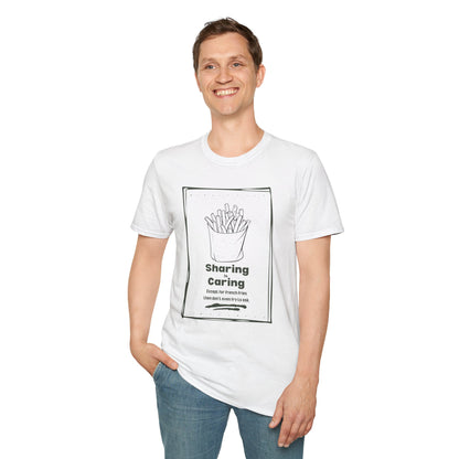 Sharing is Caring French Fry Lover T-shirt