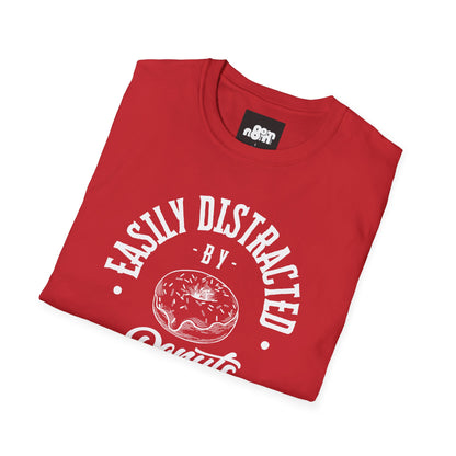 Distracted by Donuts T-Shirt