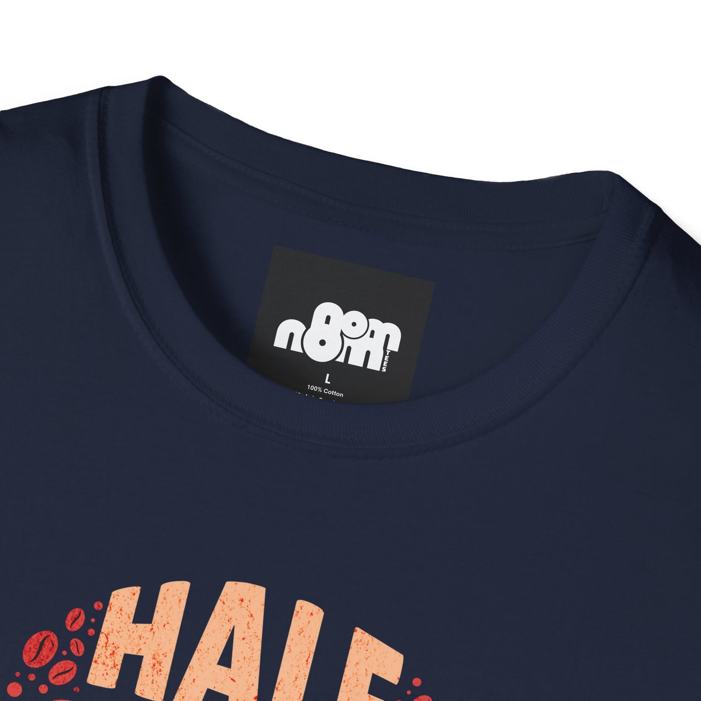 Half Human Half Coffee Coffee Lover T-Shirt