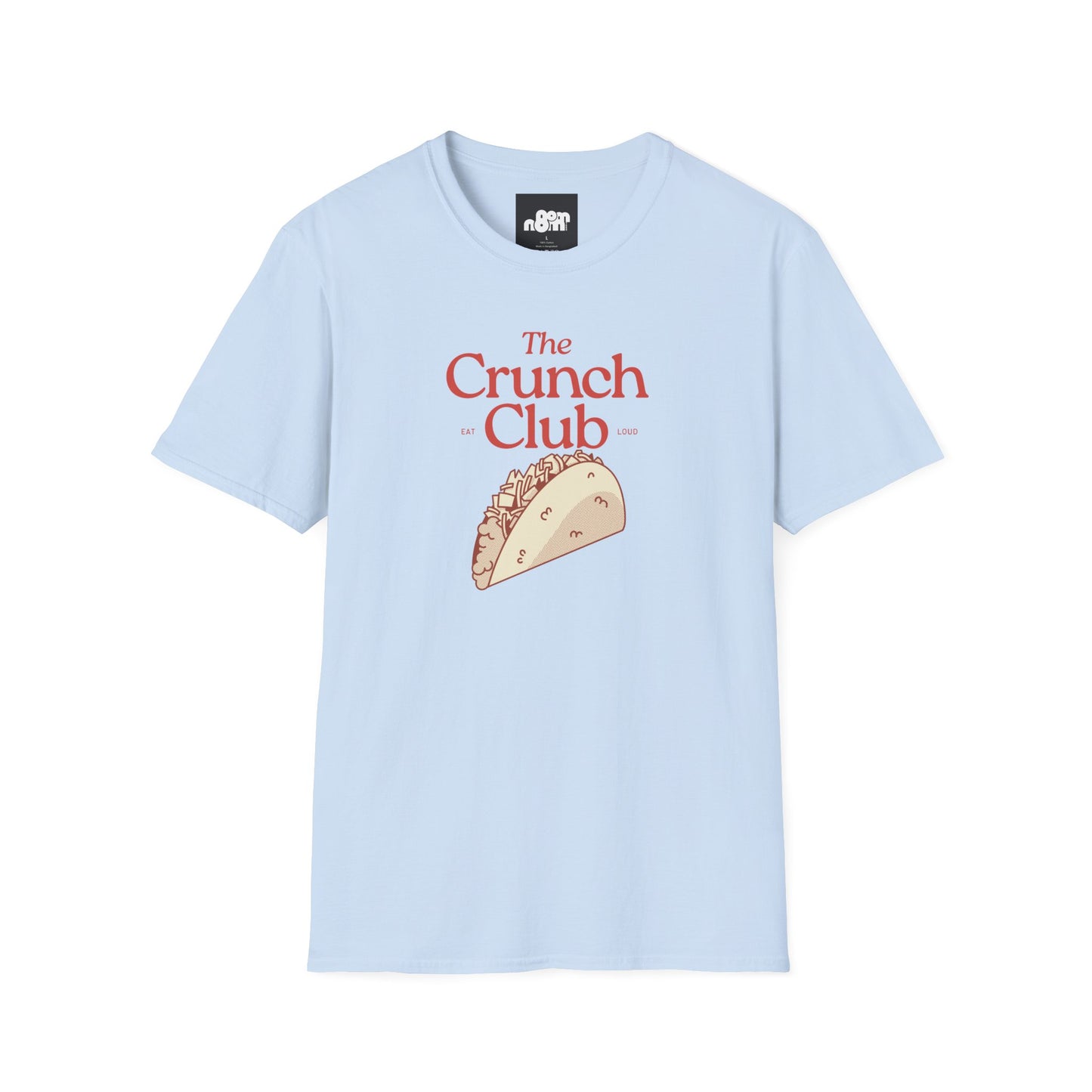 Taco Crunch Club Red Unisex T-Shirt