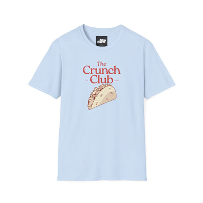 Taco Crunch Club Red Unisex T-Shirt