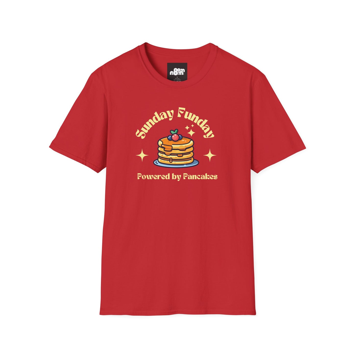 Sunday Funday Pancake T-Shirt for Food Lovers