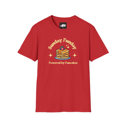 Sunday Funday Pancake T-Shirt for Food Lovers