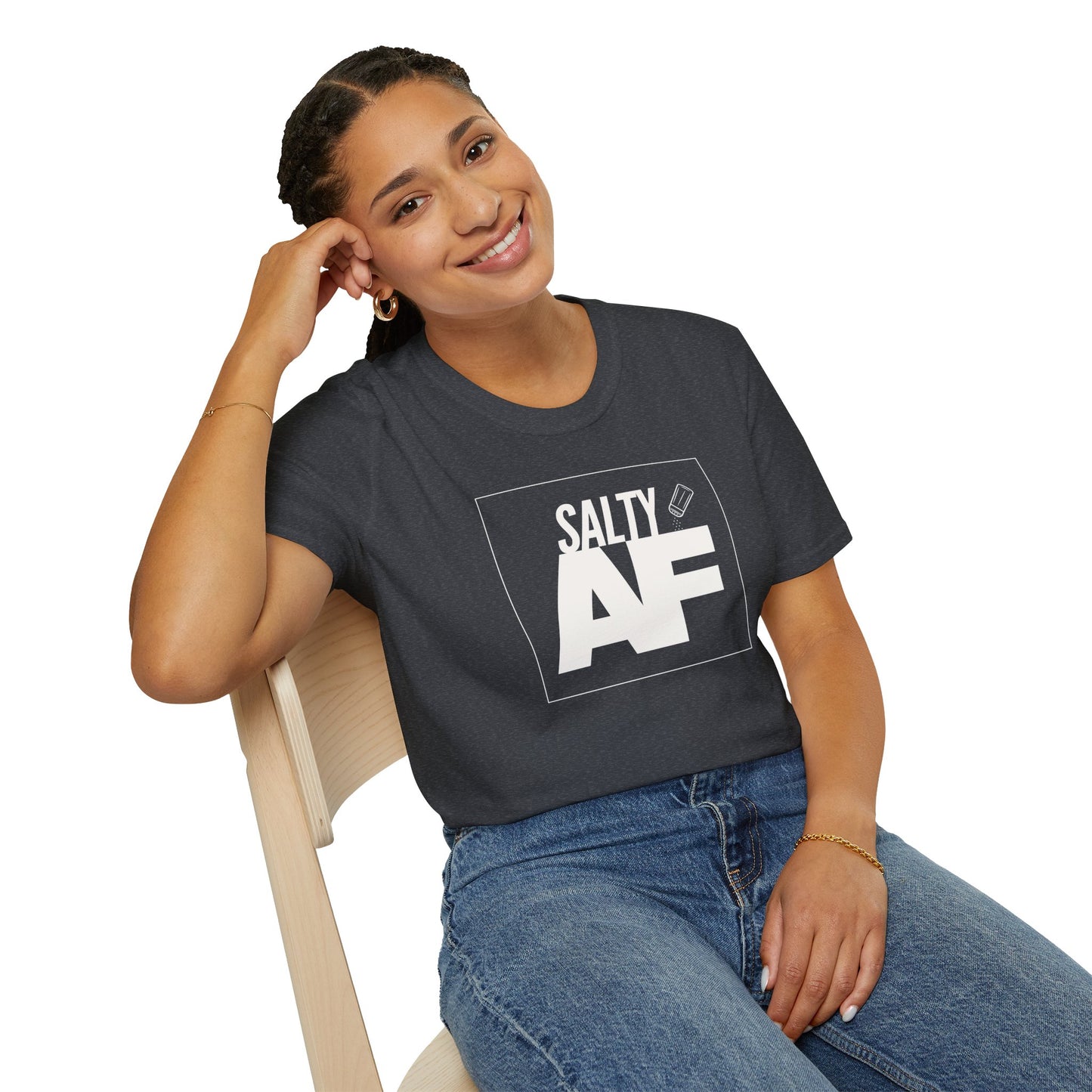 Salty AF Salt Shaker T-Shirt
