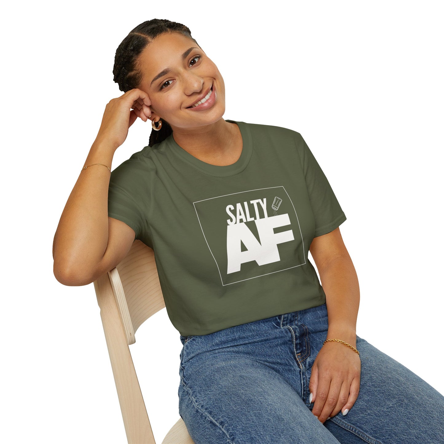 Salty AF Salt Shaker T-Shirt