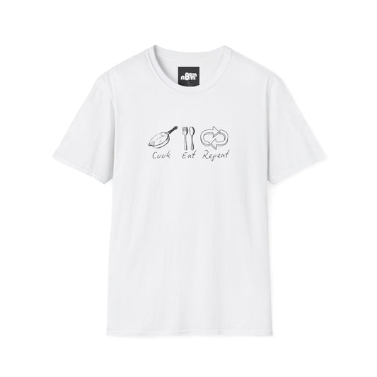 Cook Eat Repeat T-Shirt