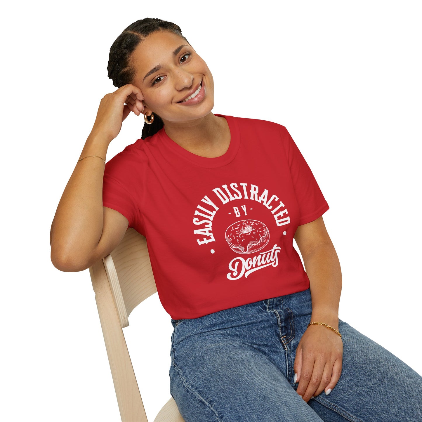Distracted by Donuts T-Shirt