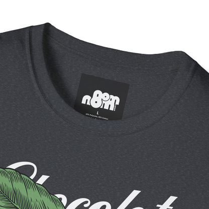 Chocolate Bean T-Shirt with Chocolate Text Design