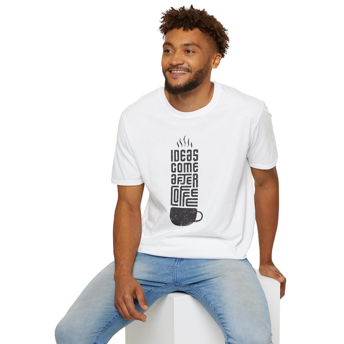 Ideas Come After Coffee T-Shirt