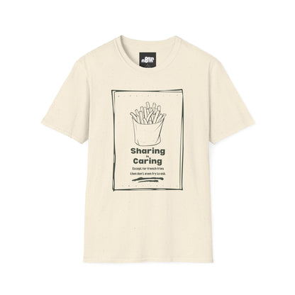 Sharing is Caring French Fry Lover T-shirt