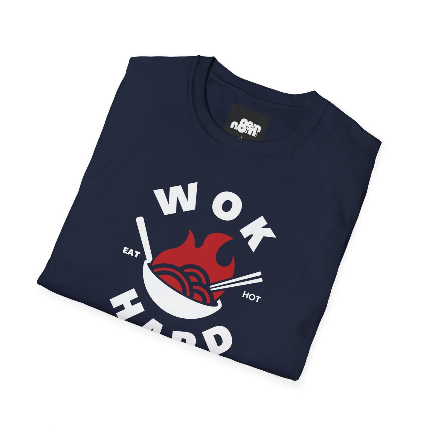 Wok Hard T-Shirt Fun Foodie Graphic Tee