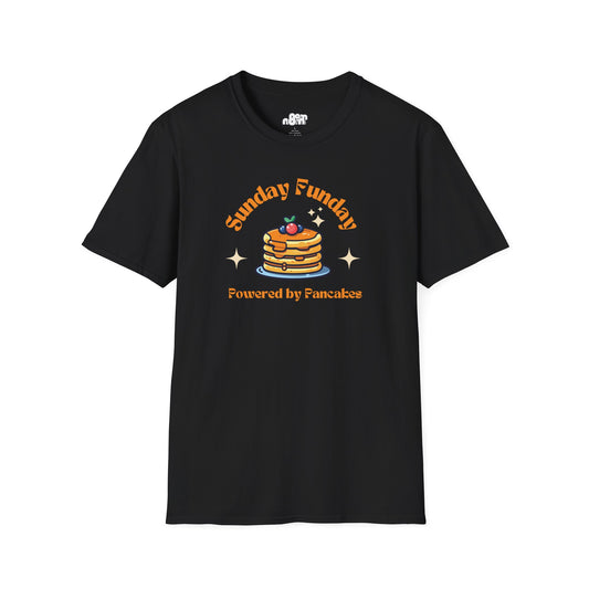 Sunday Funday Pancake T-Shirt for Food Lovers