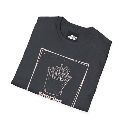 Sharing is Caring French Fry Lover T-shirt