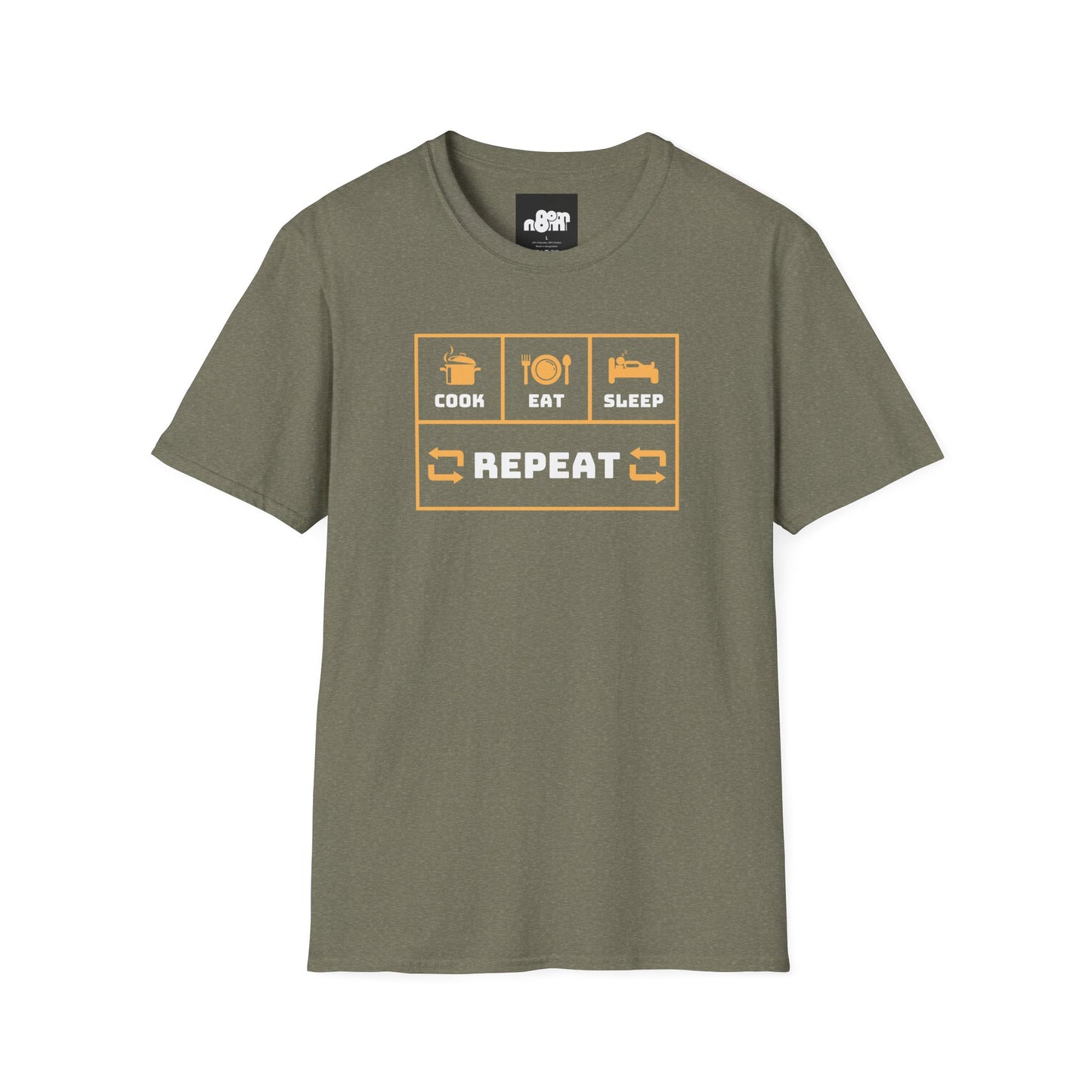 Cook, Eat, Sleep, Repeat T-Shirt