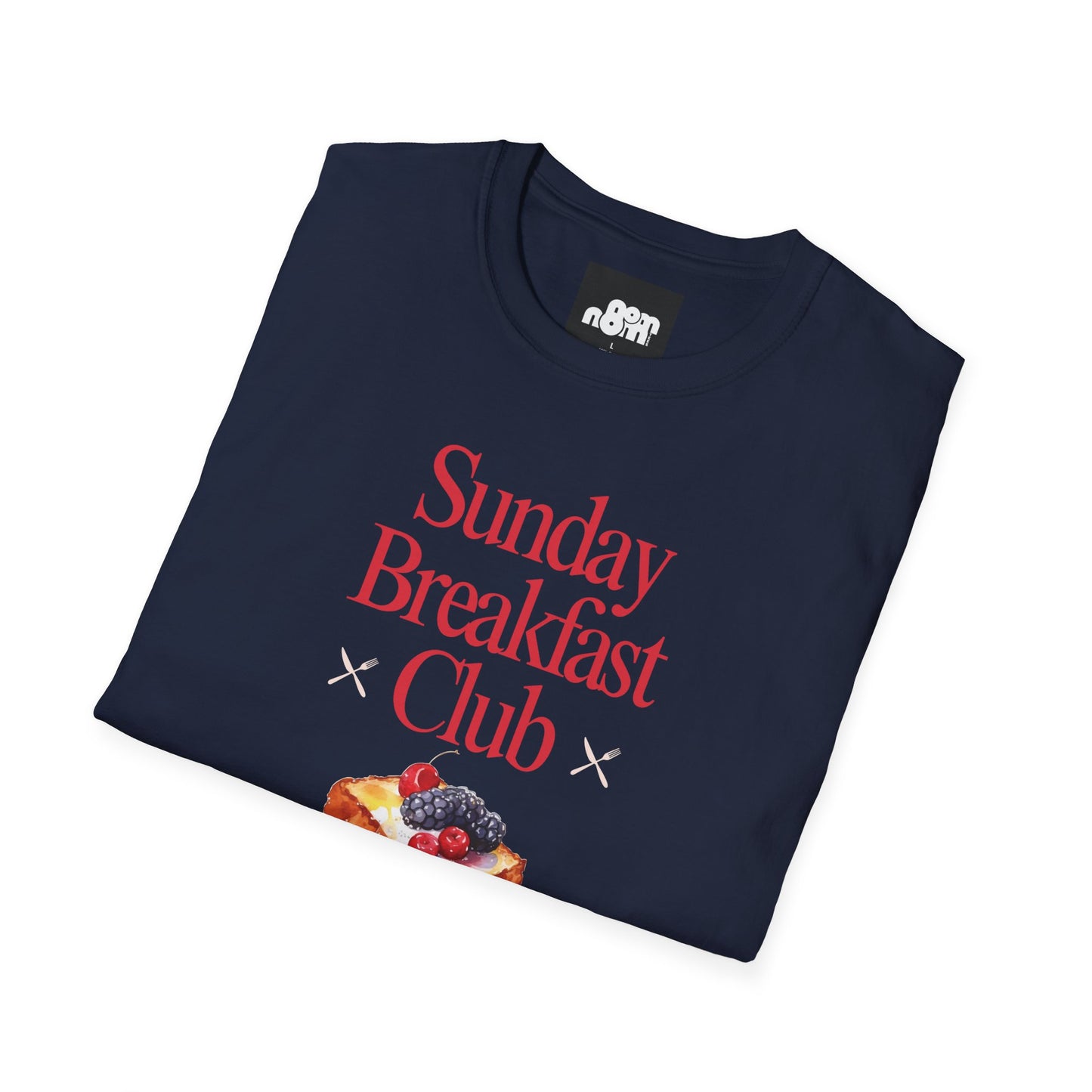 Sunday Breakfast Club T-shirt Unisex Softstyle