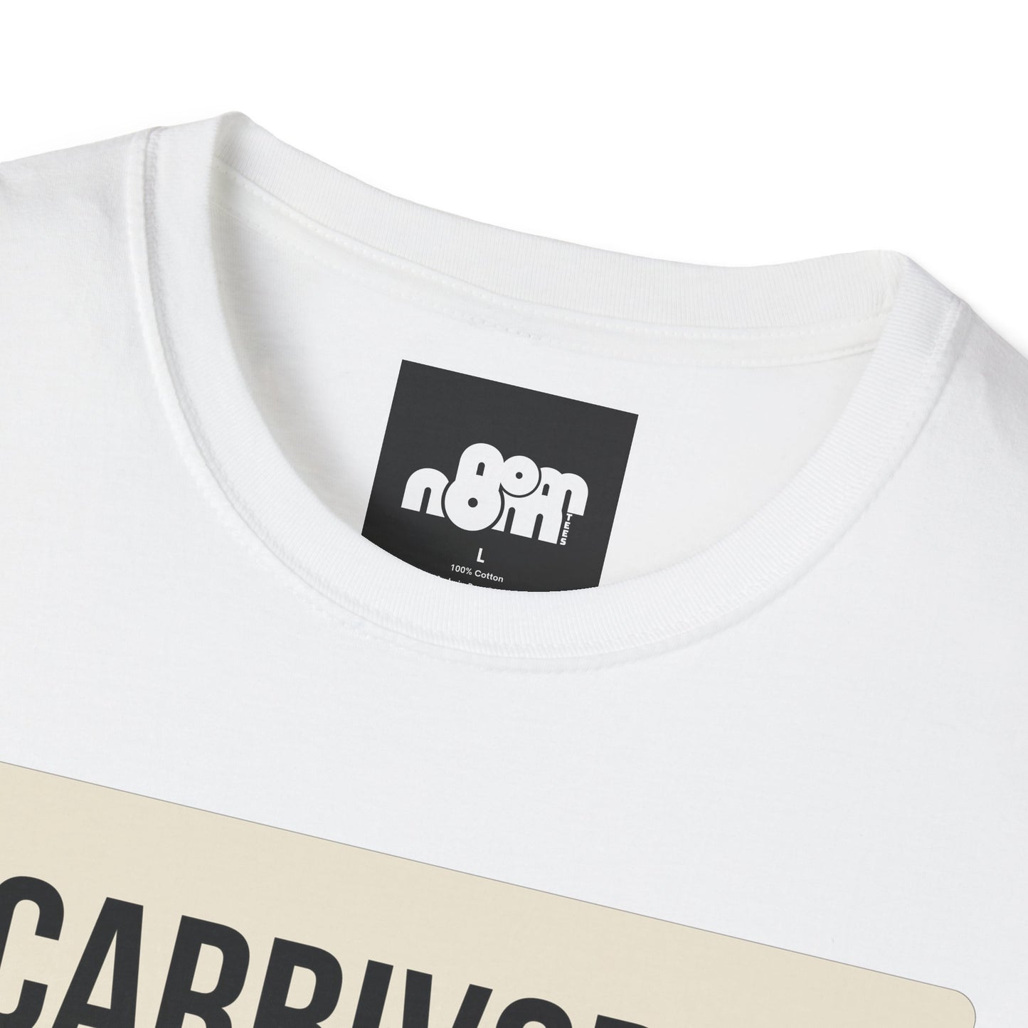 Funny "Carbivore" Cat T-Shirt Soft Cotton Tee for Animal Lovers
