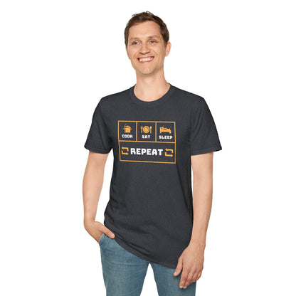 Cook, Eat, Sleep, Repeat T-Shirt