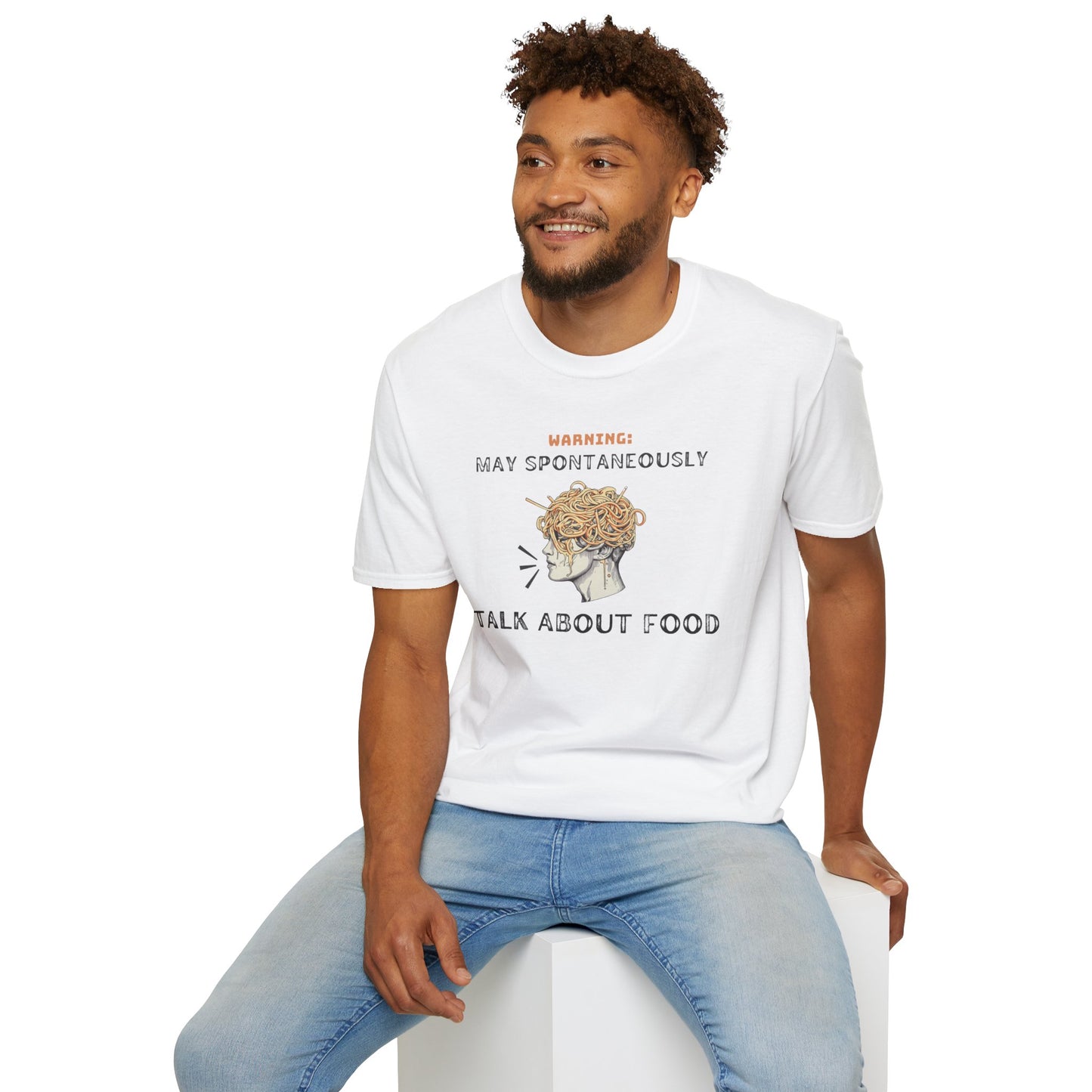 May Spontaneously Talk About Food T-shirt