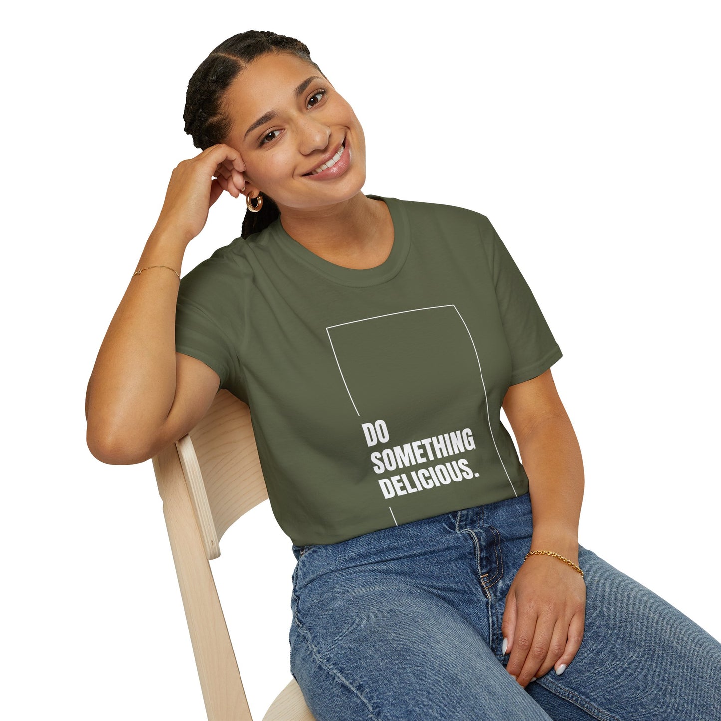 Inspirational T-Shirt "Do Something Delicious"