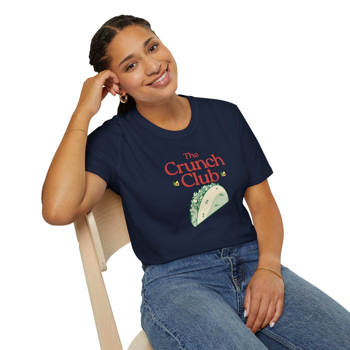 The Crunch Club T-Shirt | Fun Taco Graphic Tee