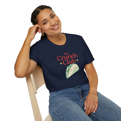 The Crunch Club T-Shirt | Fun Taco Graphic Tee