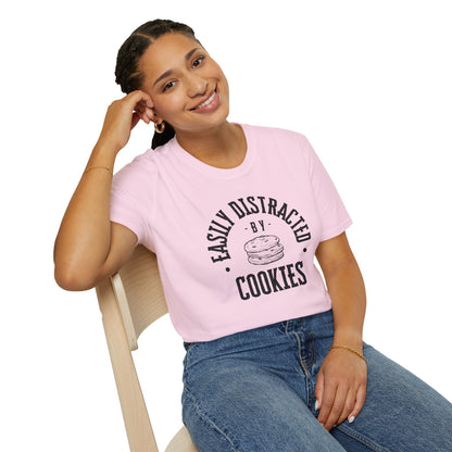 Distracted by Cookies T-Shirt