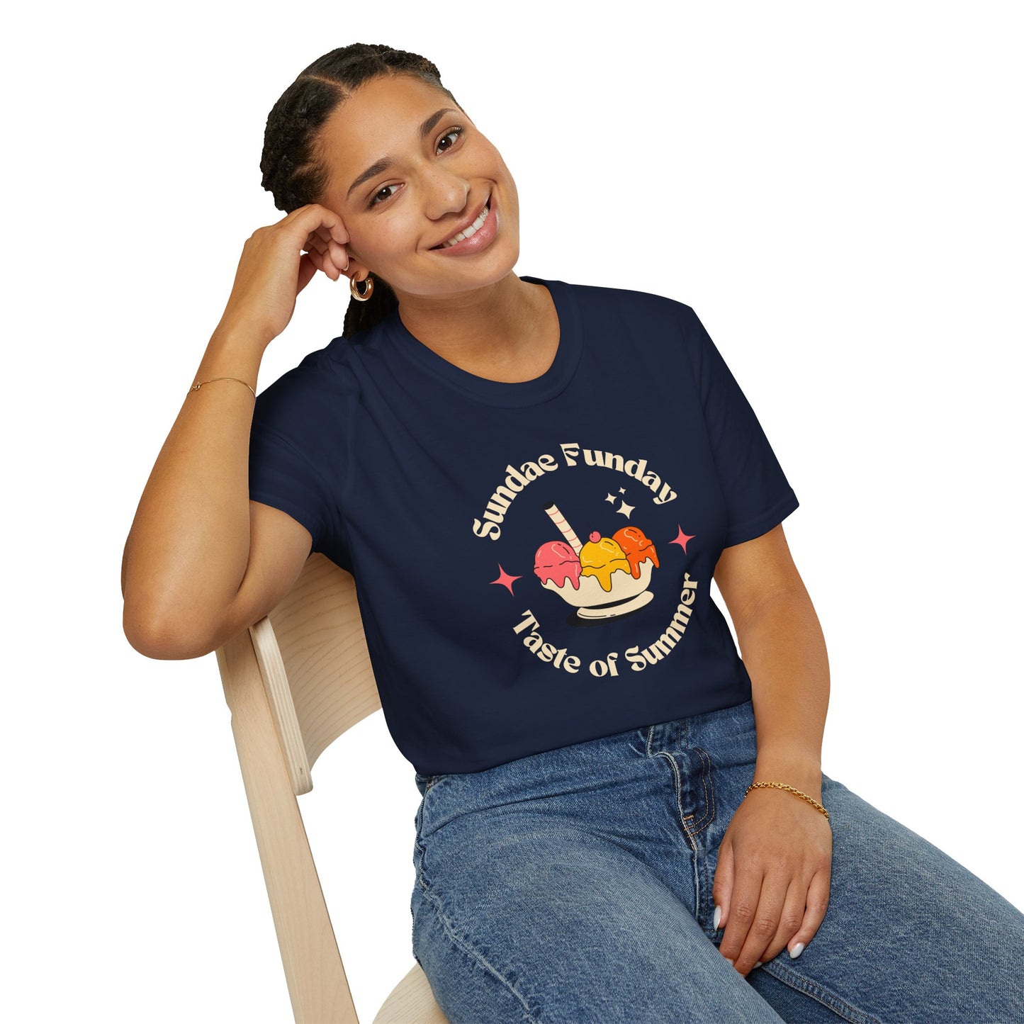 Sundae Funday Summer T-Shirt Tee