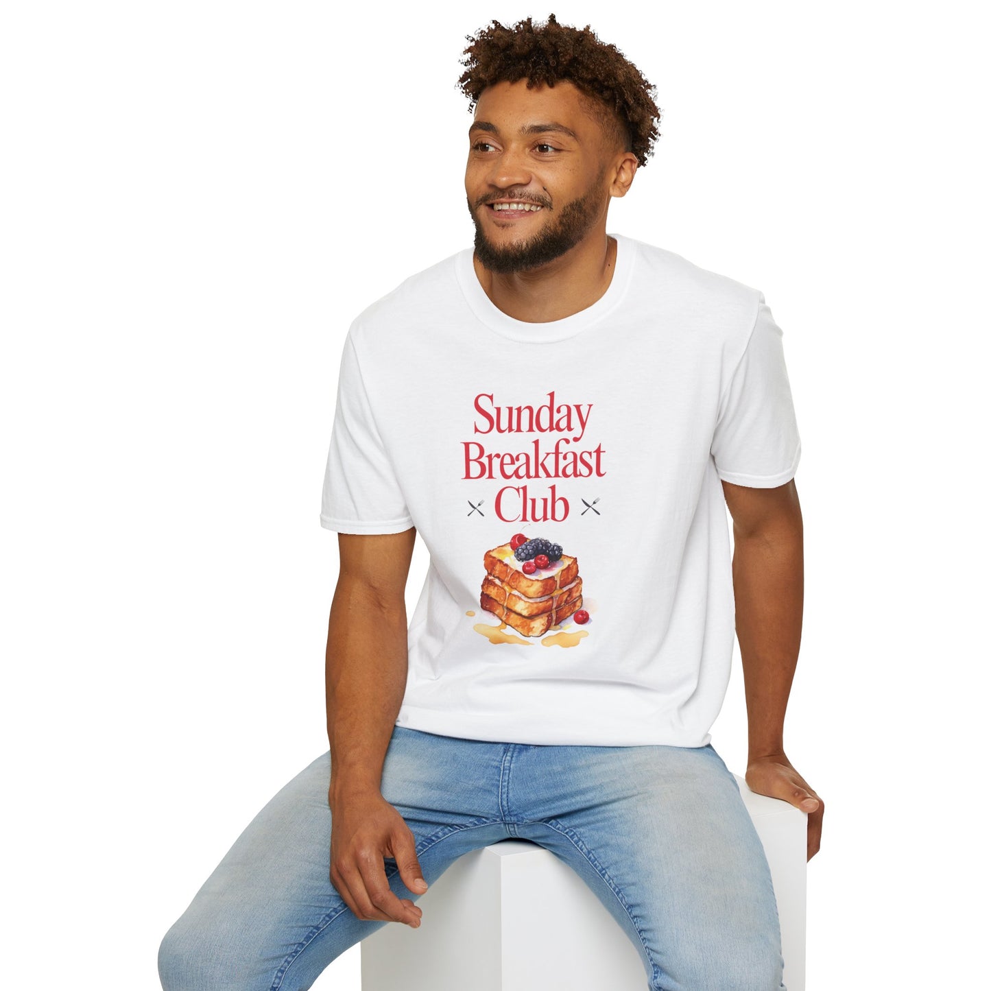 Sunday Breakfast Club T-shirt Unisex Softstyle
