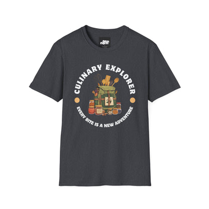 Culinary Explorer T-Shirt Every Bite is a New Adventure