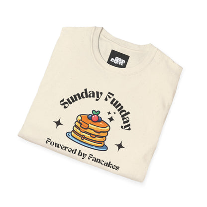 Sunday Funday Pancake T-Shirt for Food Lovers