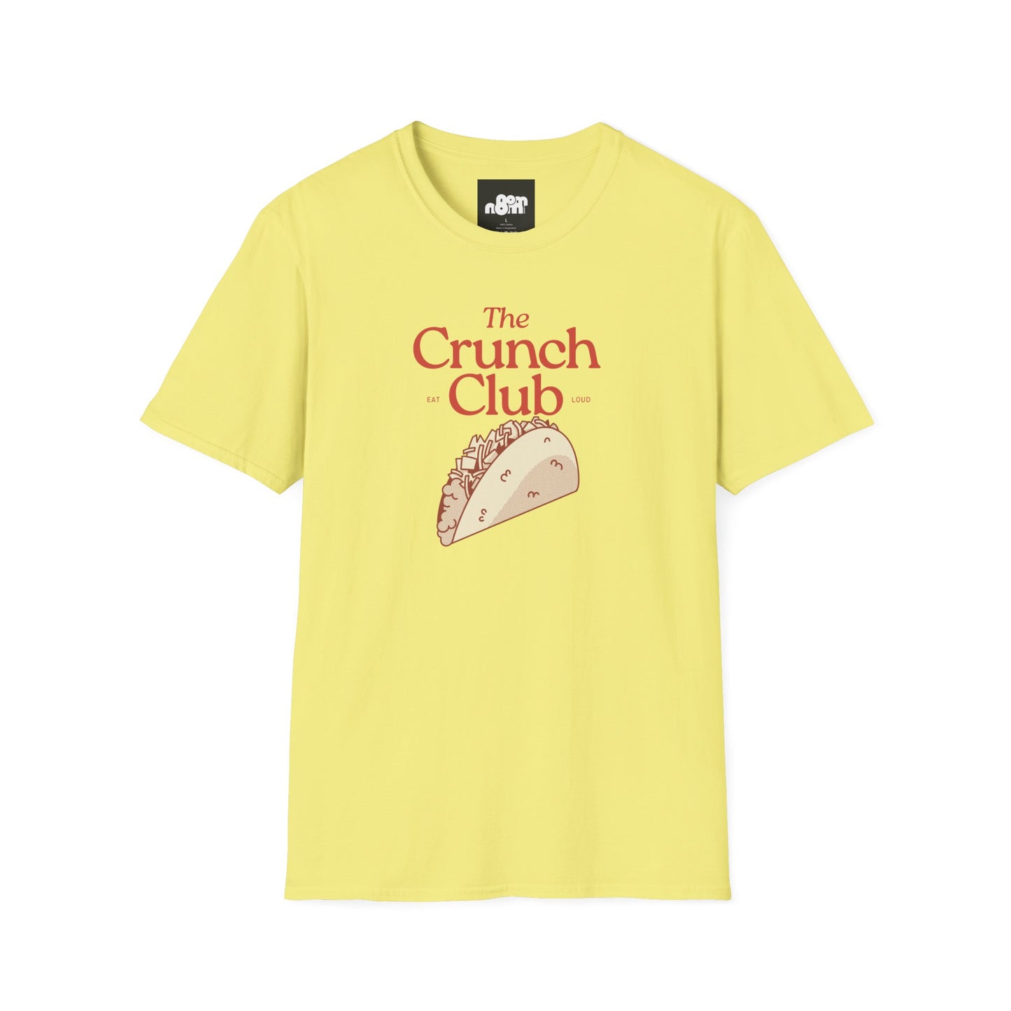 Taco Crunch Club Red Unisex T-Shirt