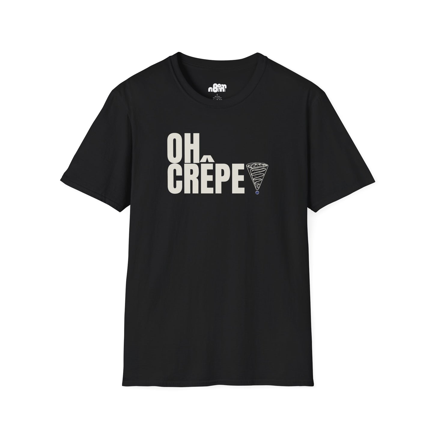 Funny Oh Crepe Unisex T-Shirt Food Theme