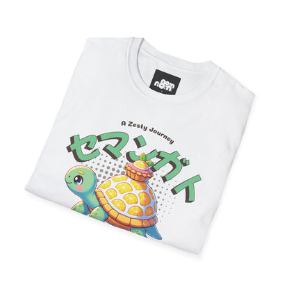 Fun Turtle Graphic T-Shirt A Zesty Journey for Nature Lovers