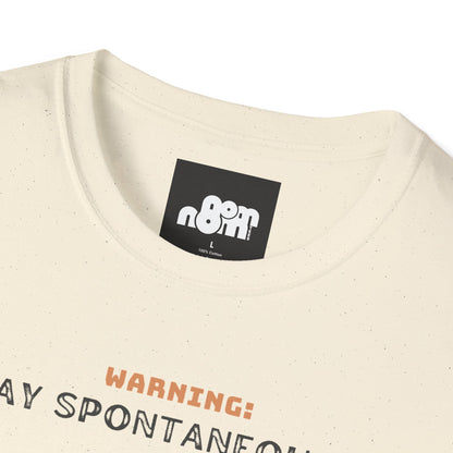 May Spontaneously Talk About Food T-shirt