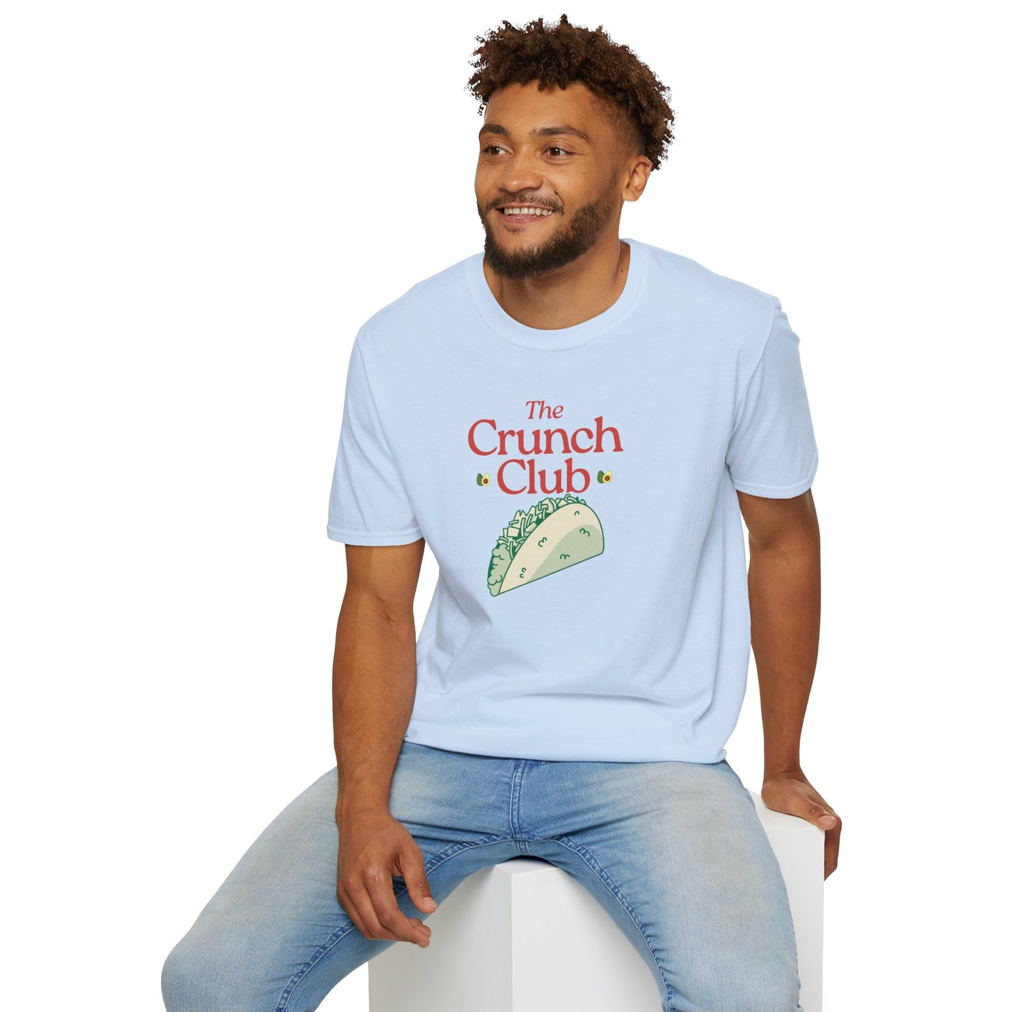 The Crunch Club T-Shirt | Fun Taco Graphic Tee