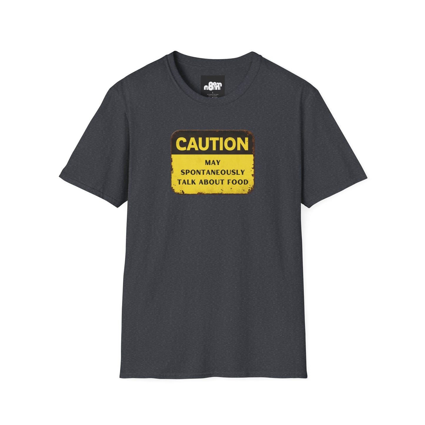 Caution May Spontaneously Talk About Food T-Shirt