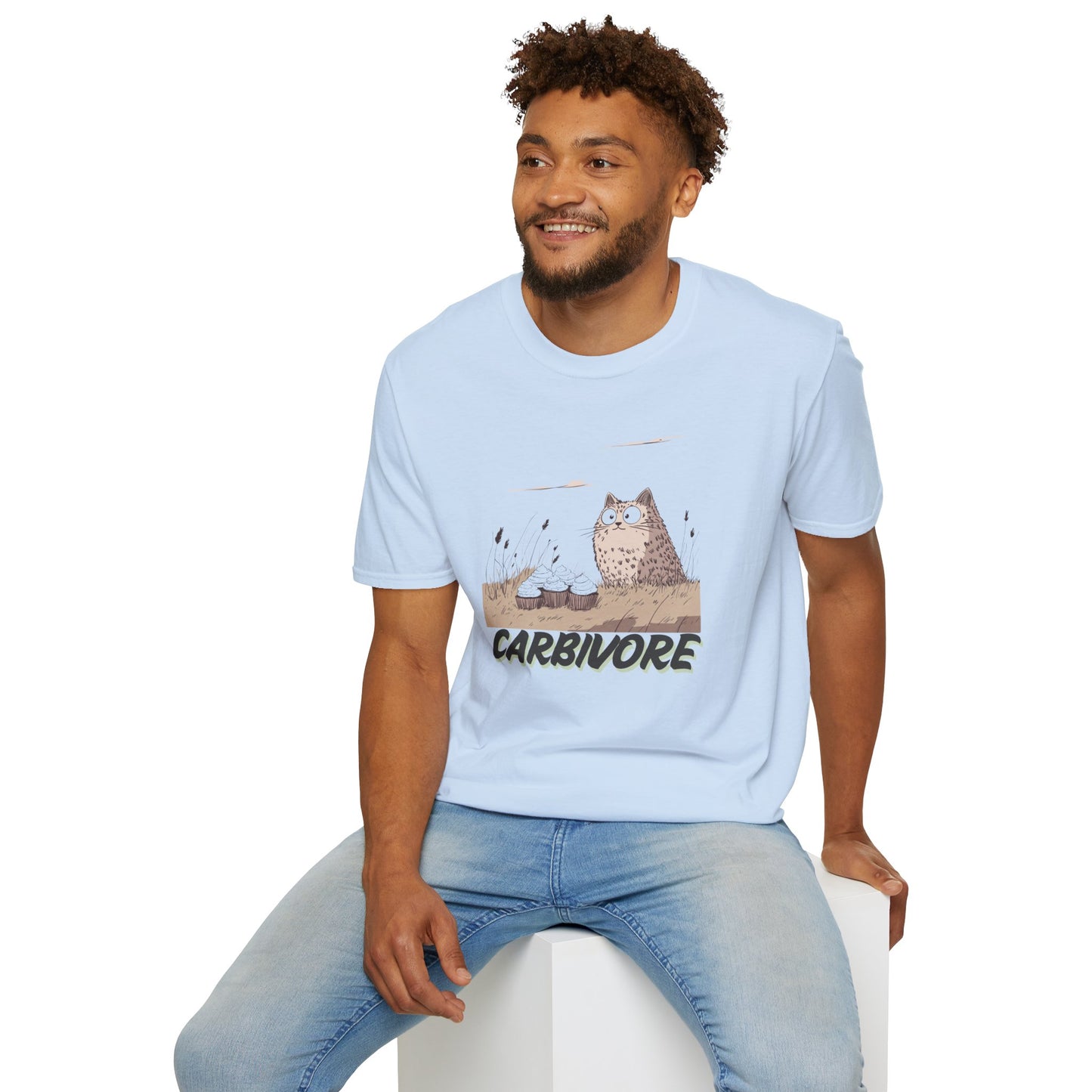 Carbivore Cat T-Shirt Fun & Comfy Design for Animal Lovers