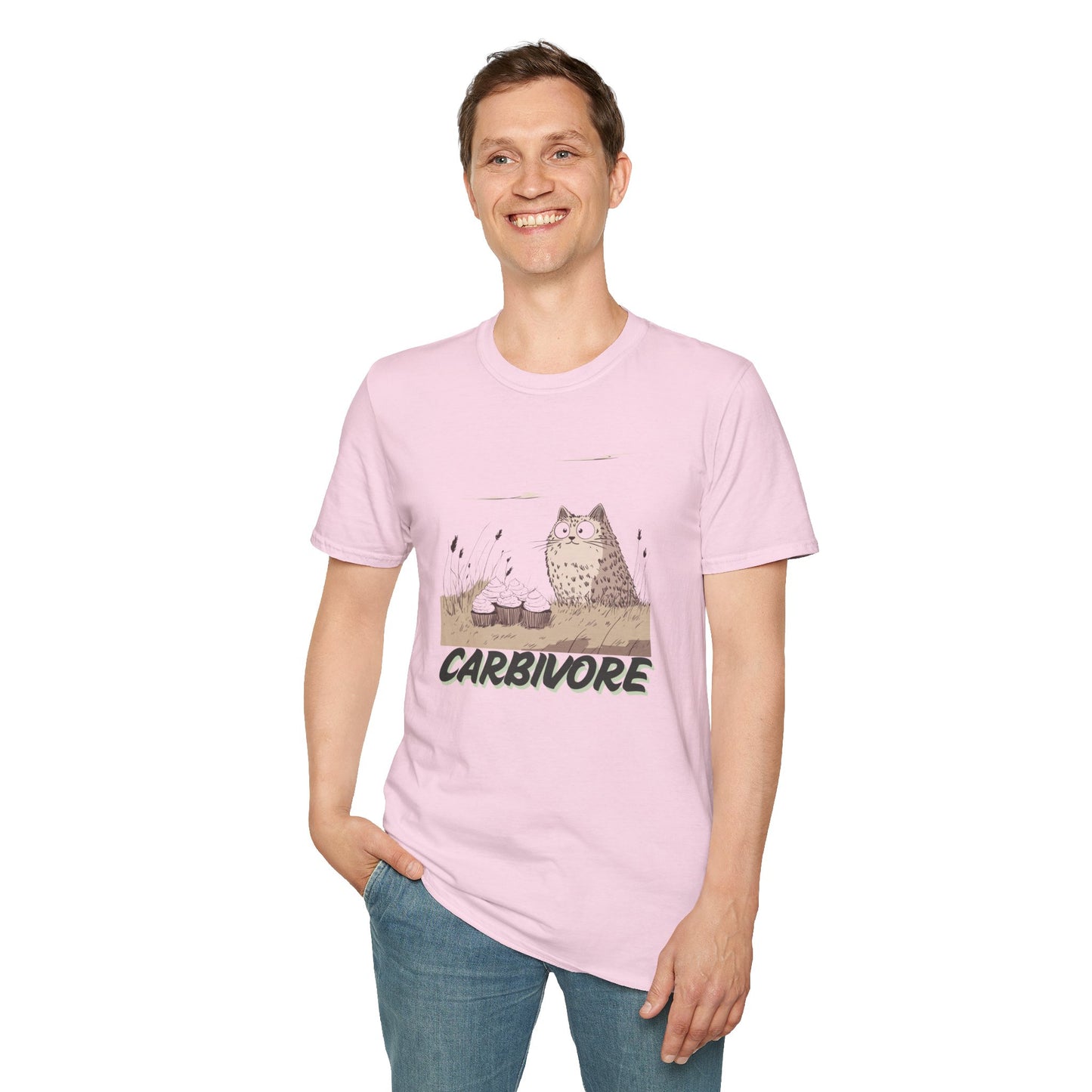 Carbivore Cat T-Shirt Fun & Comfy Design for Animal Lovers