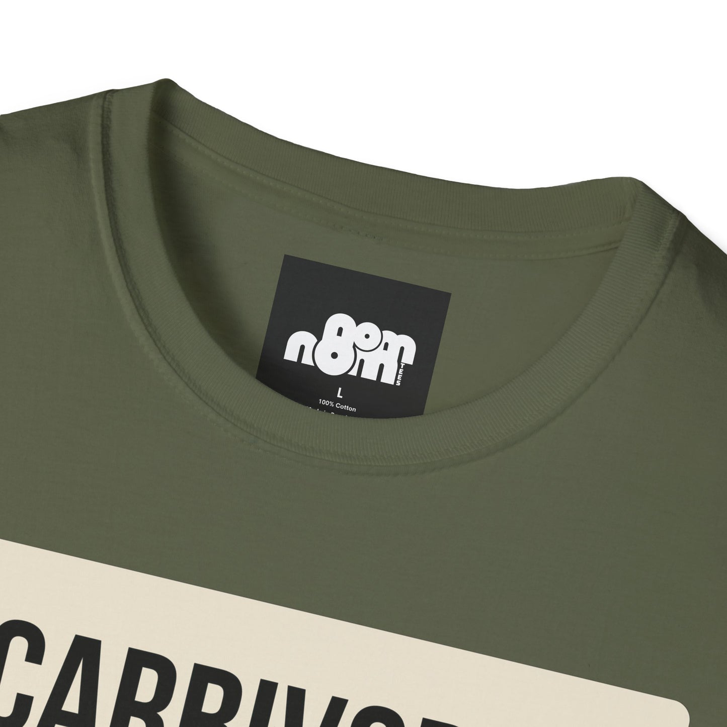 Funny "Carbivore" Cat T-Shirt Soft Cotton Tee for Animal Lovers