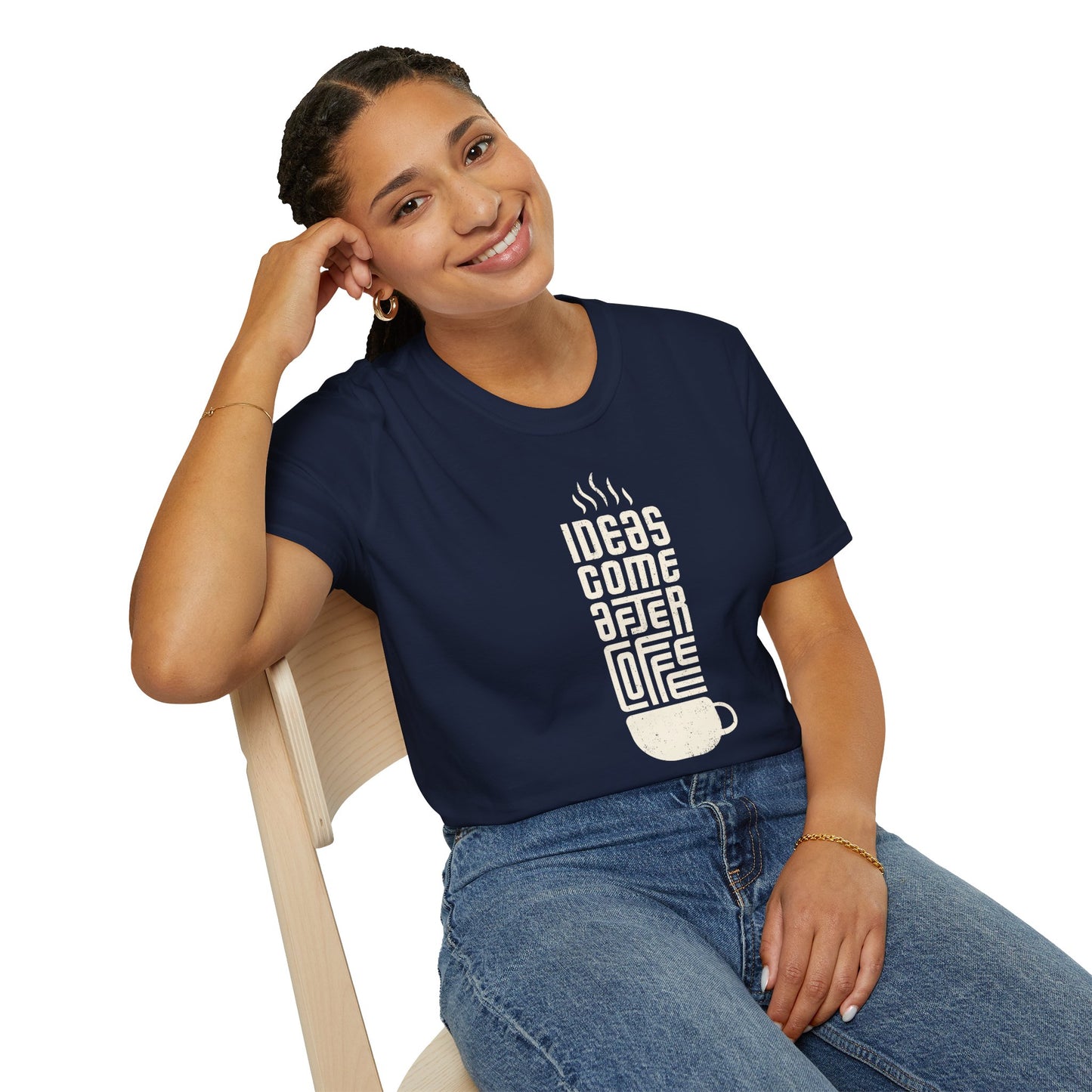Ideas Come After Coffee T-Shirt