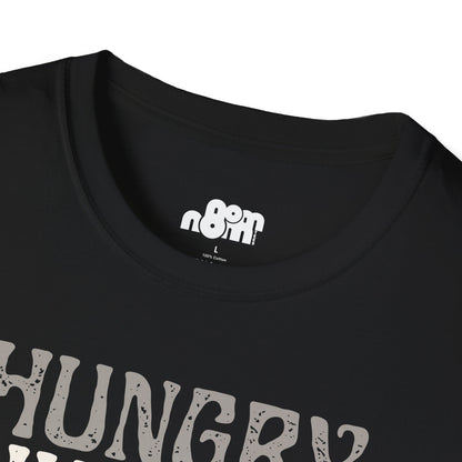 Hungry Cat T-Shirt Playful and Casual Tee for Cat Lovers