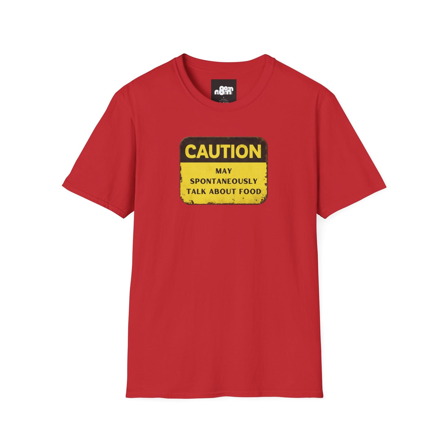 Caution May Spontaneously Talk About Food T-Shirt