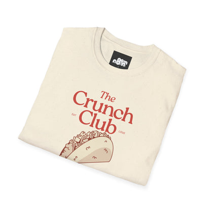 Taco Crunch Club Red Unisex T-Shirt