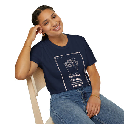 Sharing is Caring French Fry Lover T-shirt
