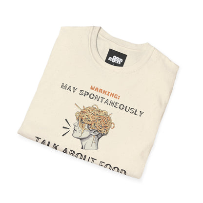 May Spontaneously Talk About Food T-shirt